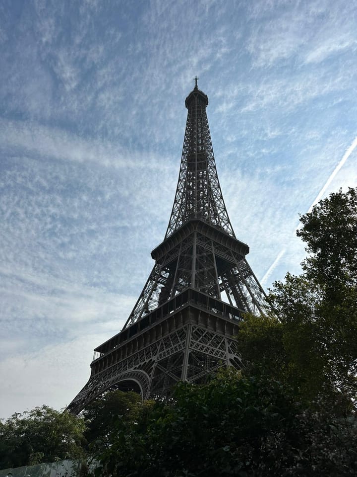 Arrival in Paris